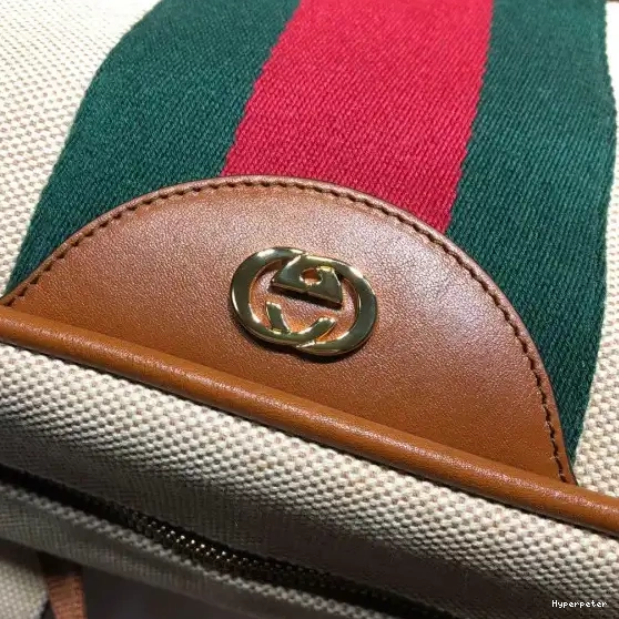 Hyper Peter GUCCI canvas backpack Vintage 0706